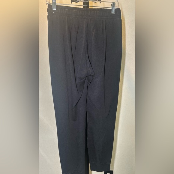 Nike Black Sweatpants with Rose Gold Glitter Logo - Picture 3 of 7